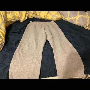 Grey hanes sweat pants